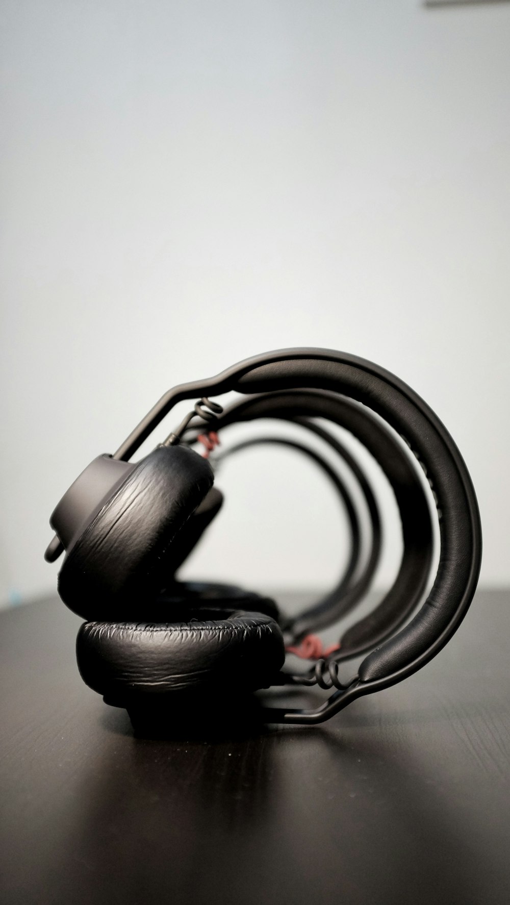 black headset