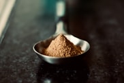brown powder
