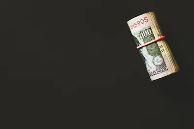 Indian rupee coins and savings concept