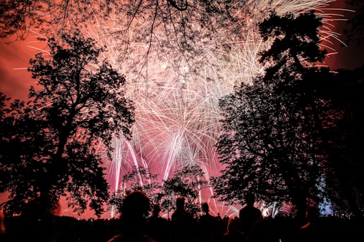 fireworks display