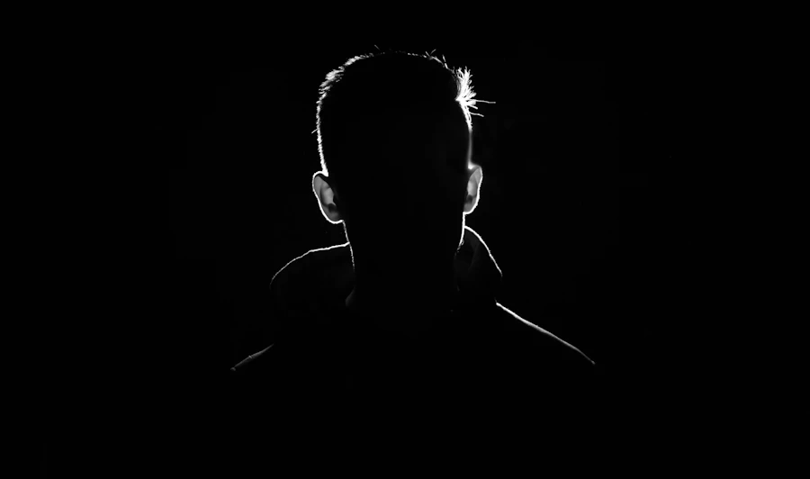 Backlit silhouette — placeholder portrait for Bryce Noble