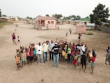 Sandeep Singh Gadiwale engaging with local villagers during a community development project.