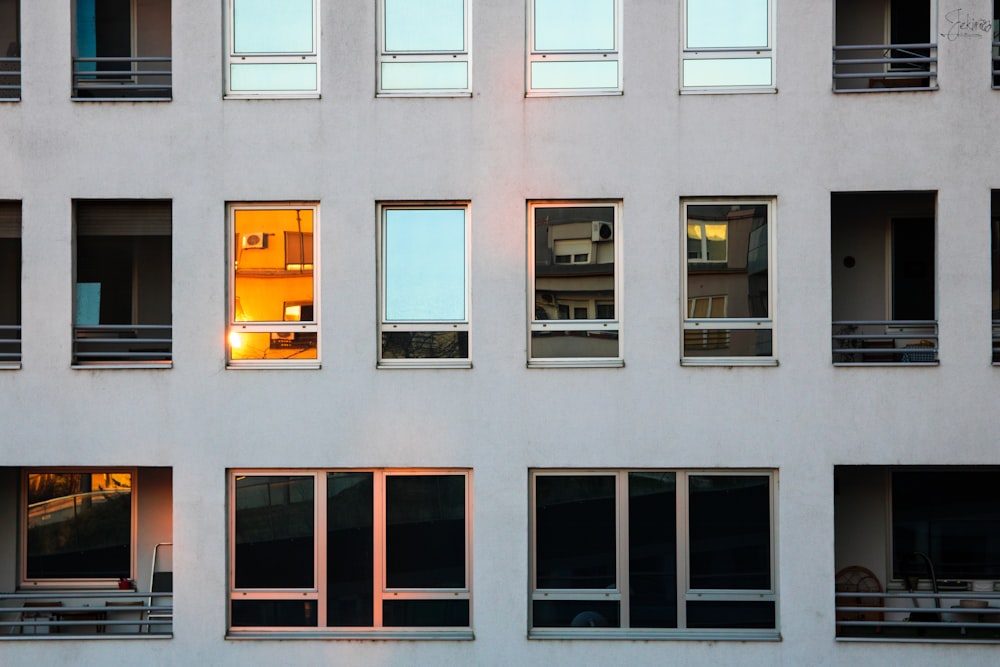 white concrete building