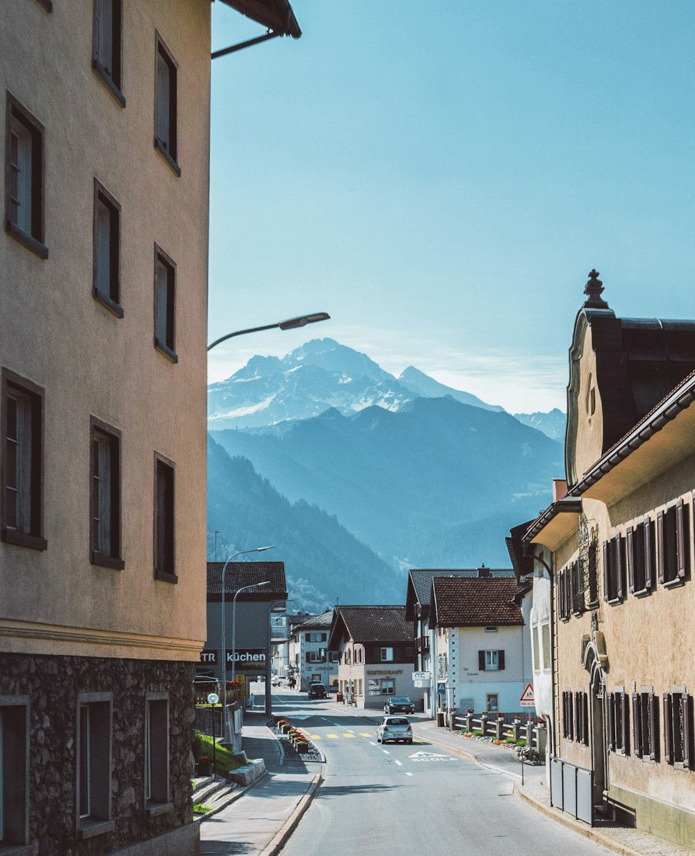 mountain ranges near city