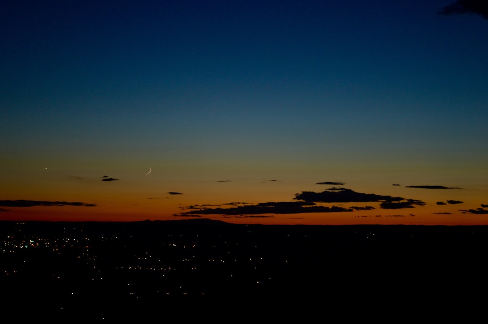 Photographie de coucher de soleil