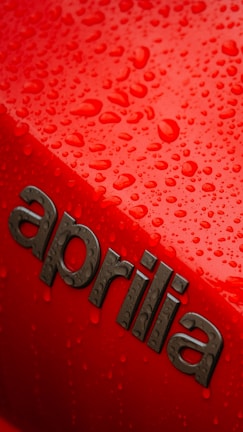 Aprilia motorcicle