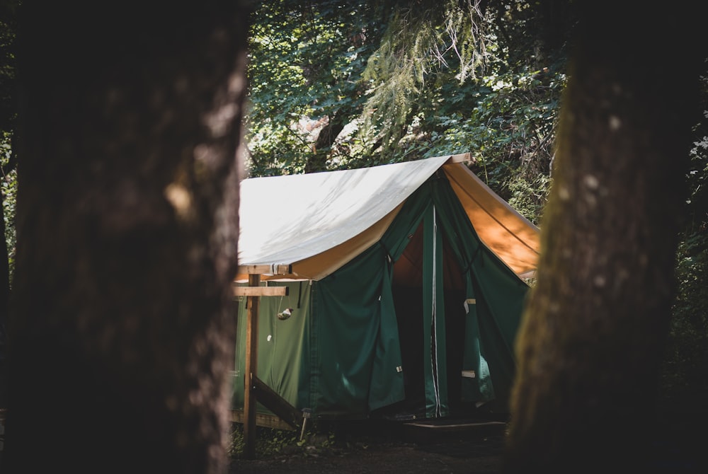 green tent