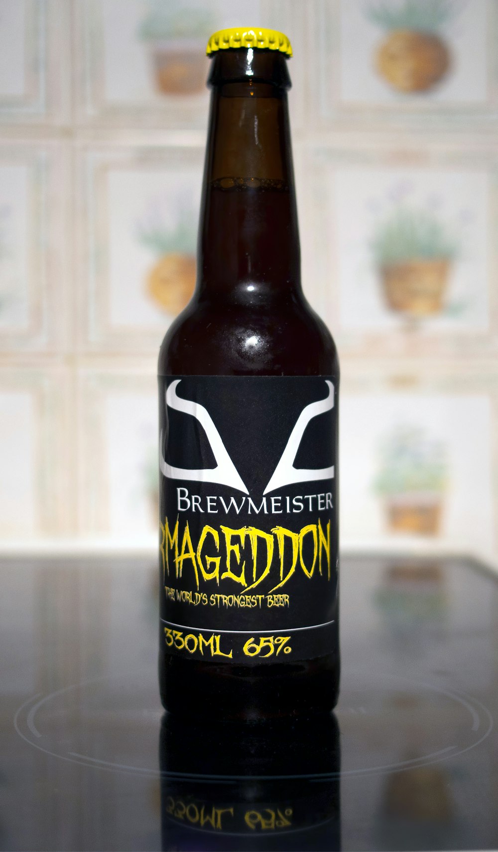 standing Brewmeister Mageddon bottle