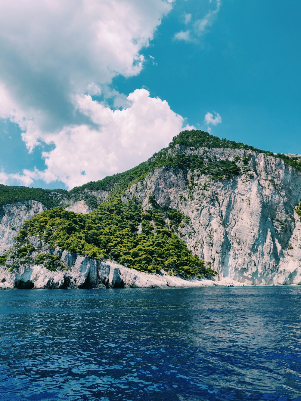 island and body of water