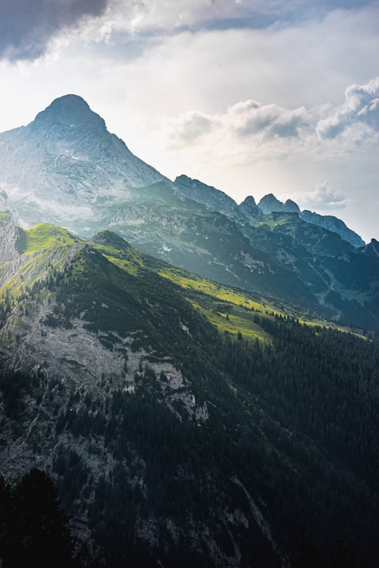 green mountain in Hochblassen Germany