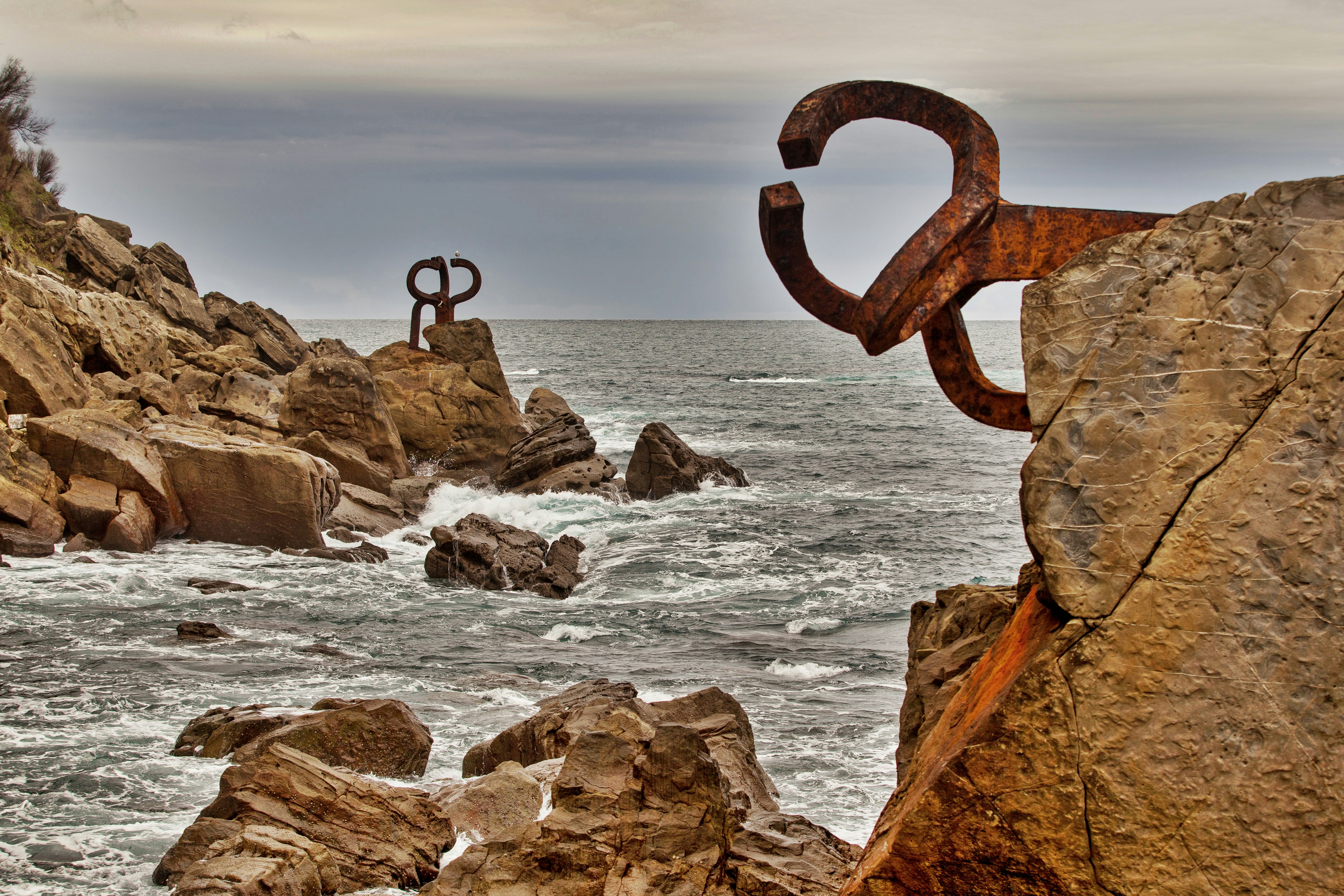 beige stone fragment