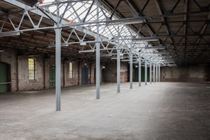 A post-construction site transformed into a spotless, ready-to-use commercial space.