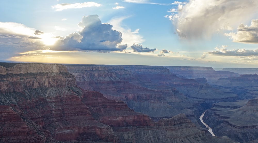 Canyon pendant la journée