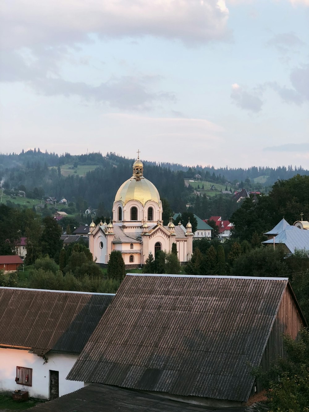 white dome structure