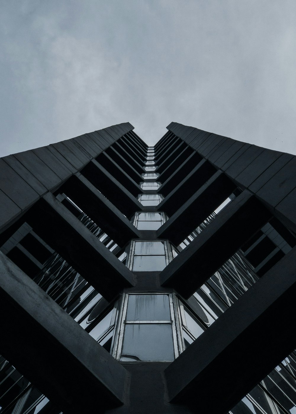 low-angle photography of high-rise building