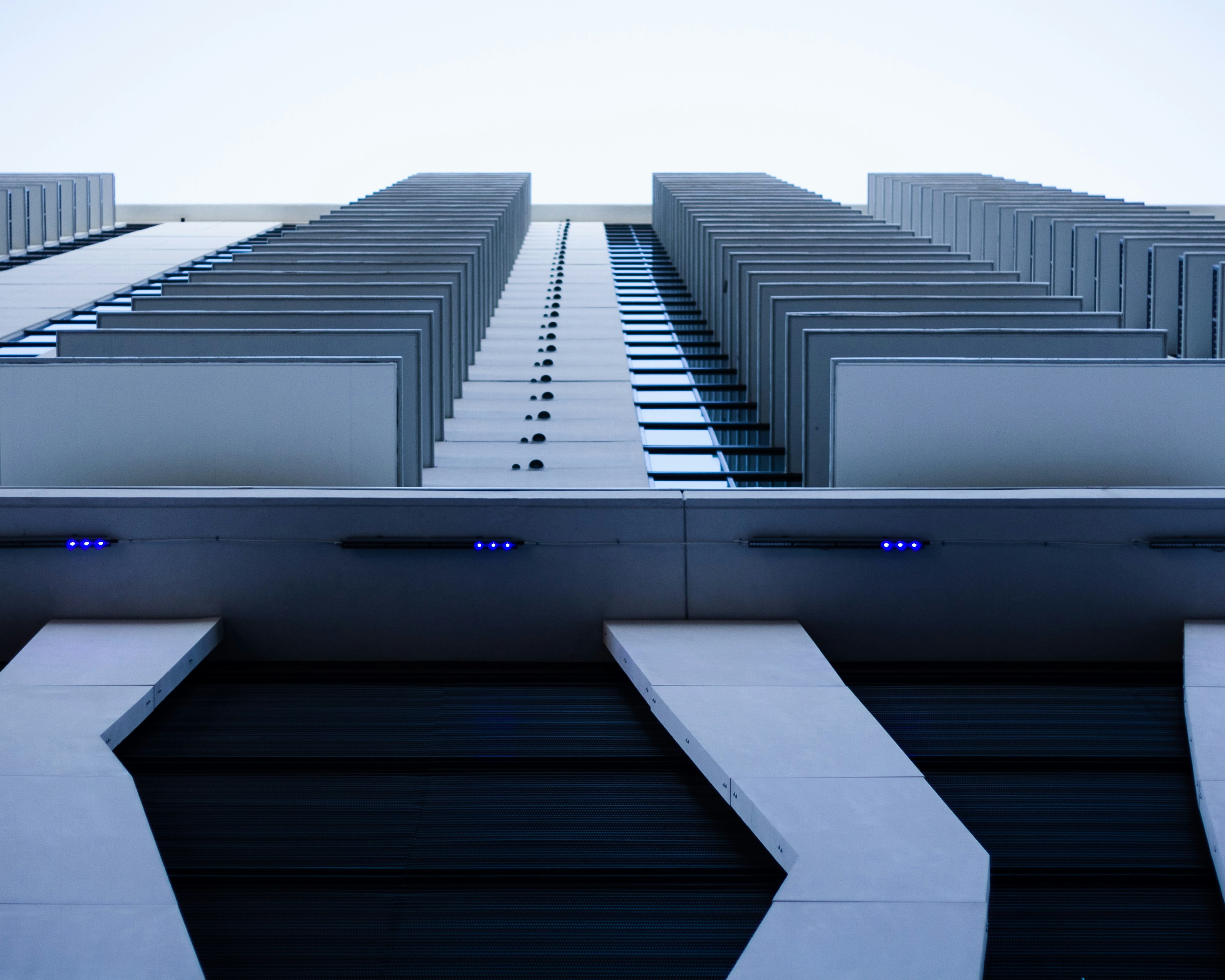 low-angle photography of high-rise building