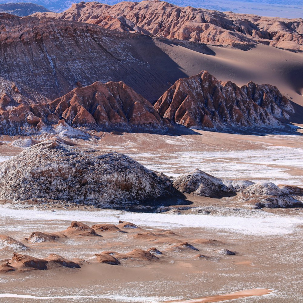 brown mountains