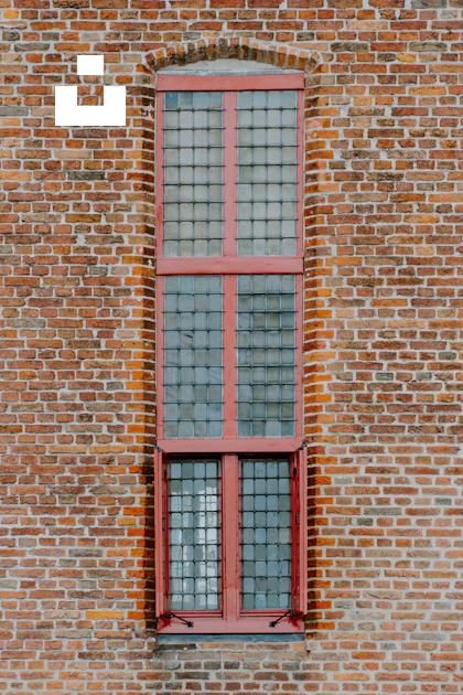 Open Bottom Window Opened bottom window from brown bricked building photo – Free ...