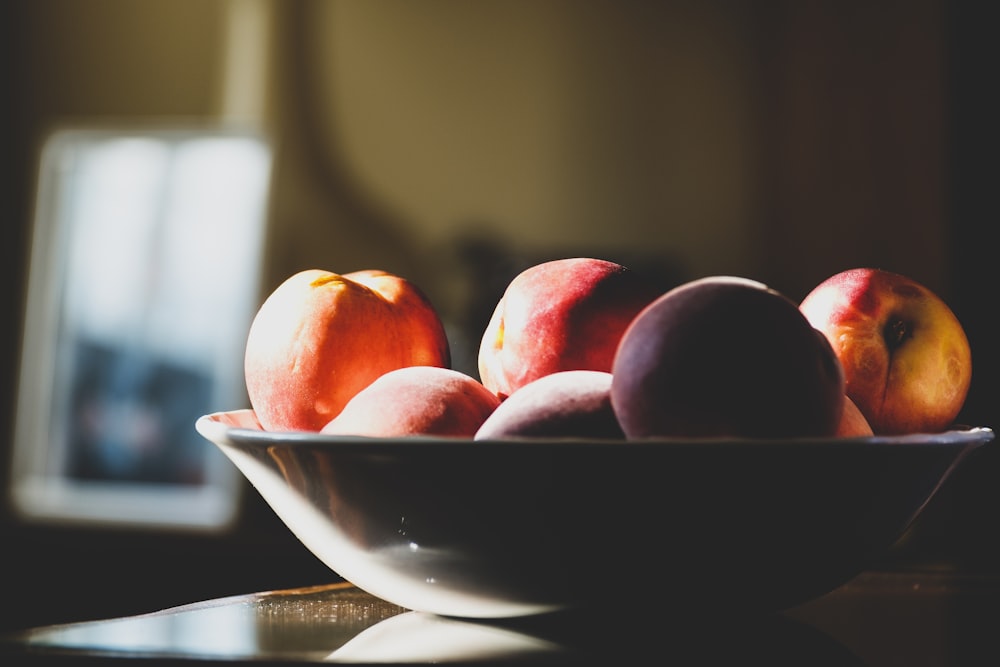 bowl of apple fruits