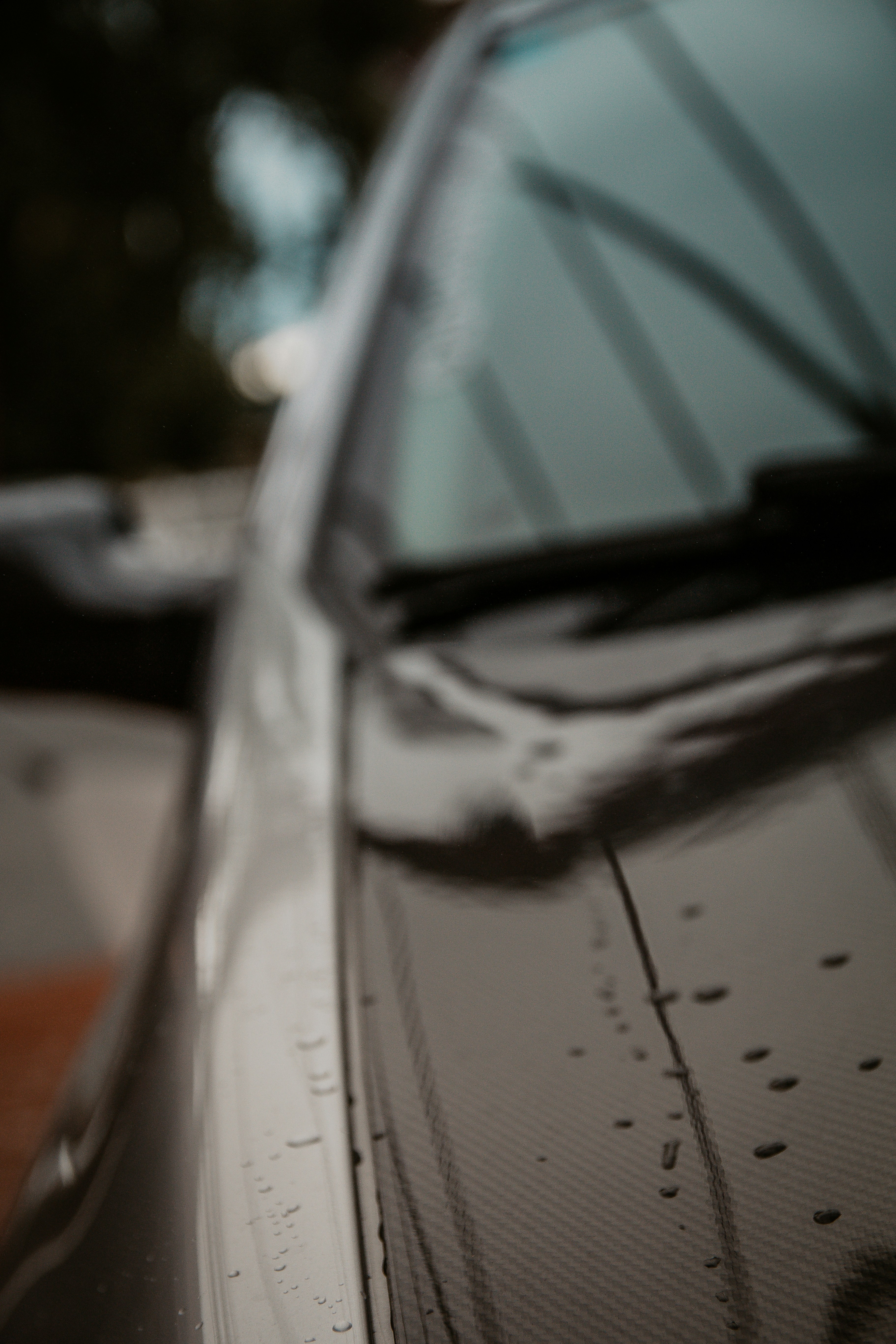 Mobile car detailing - freshly washed car exterior