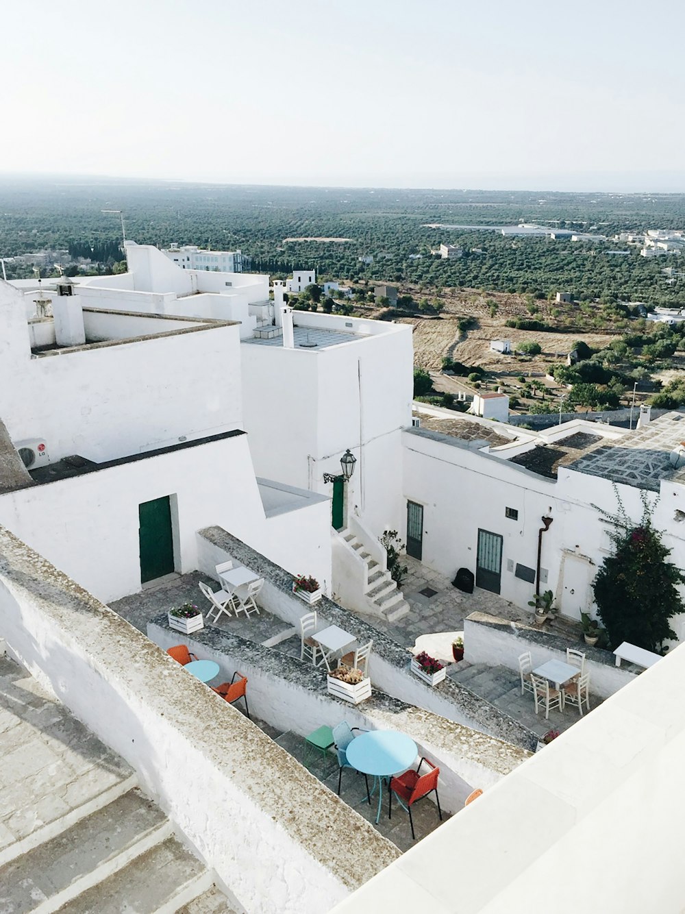 white and black concrete building at daytime