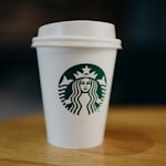 Starbucks disposable cup