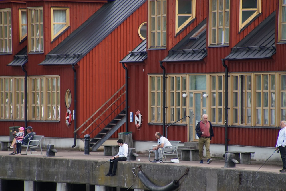 red buildings during daytime