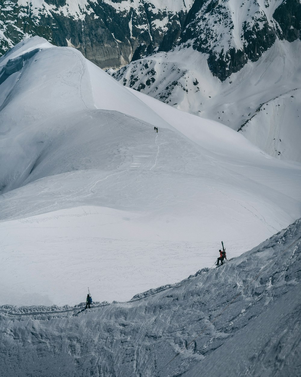 snow covered mountain