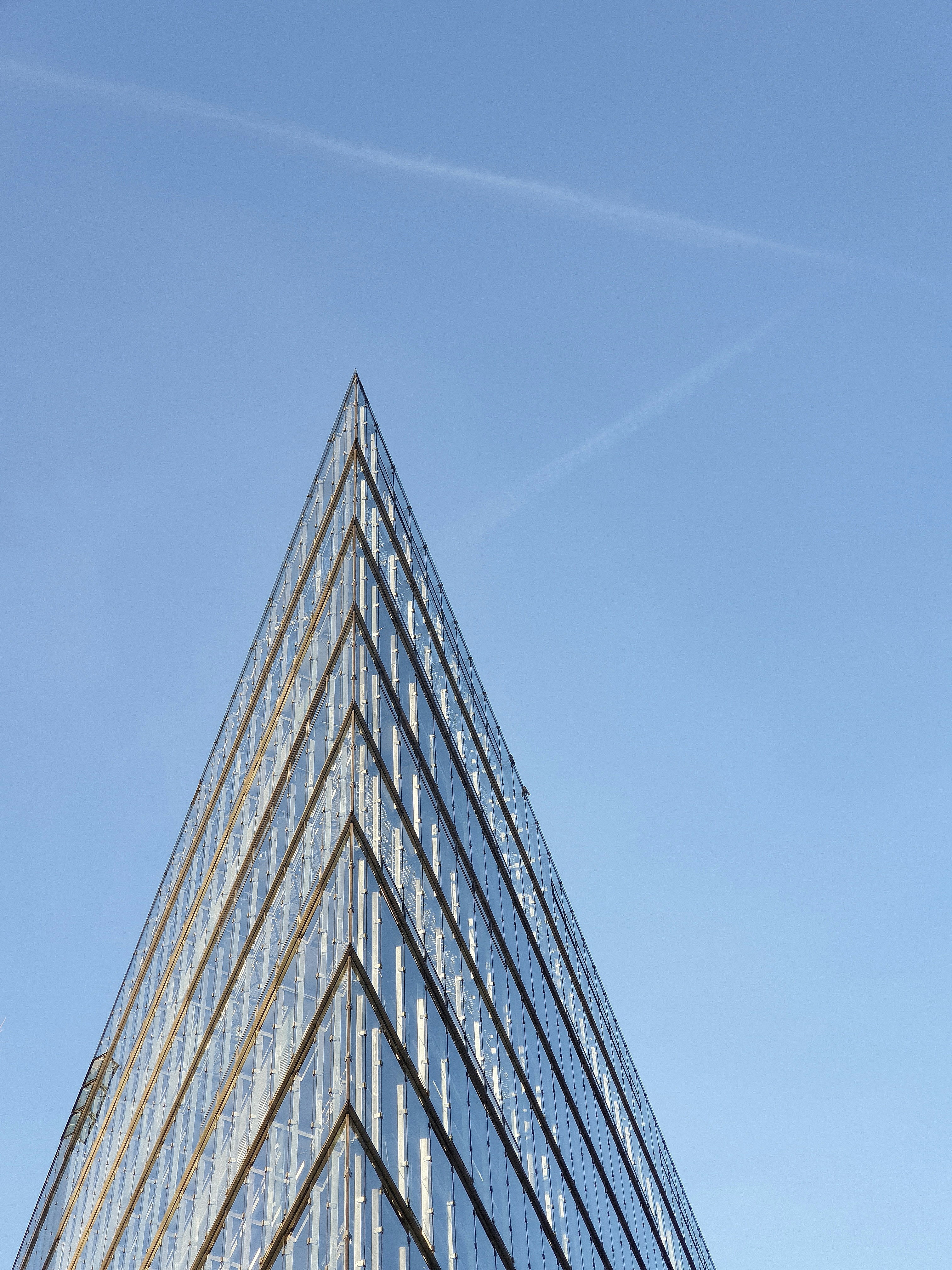 low-angle photography of skyscraper