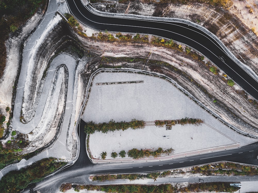 aerial photography of land during daytime