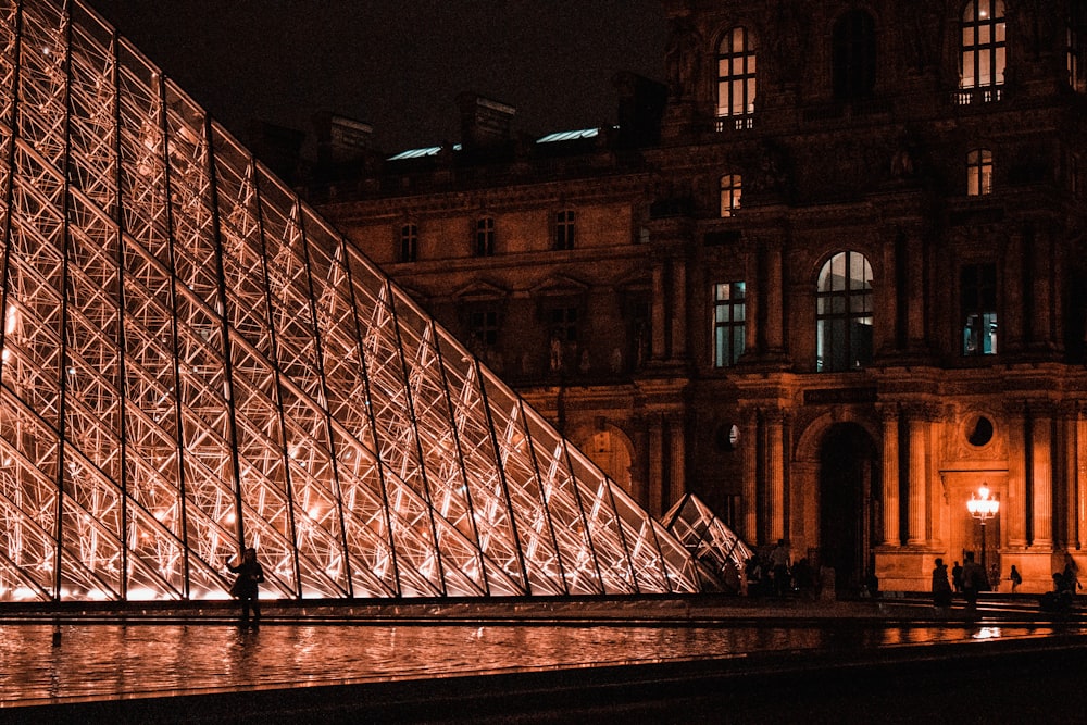 museum at night time