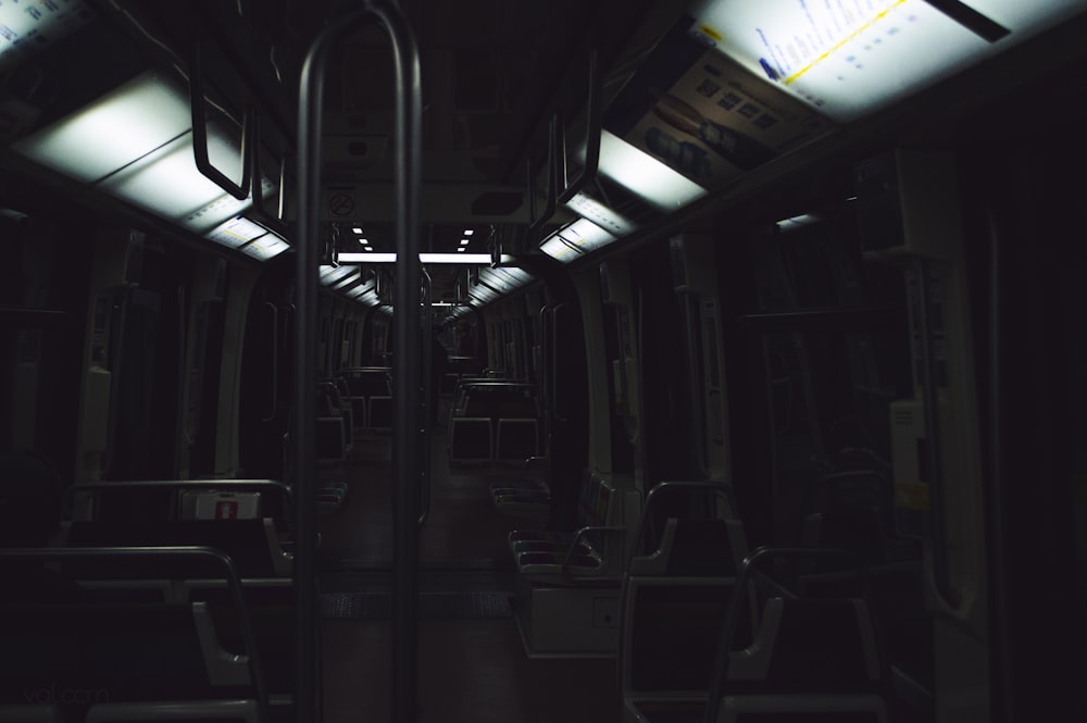 empty train car