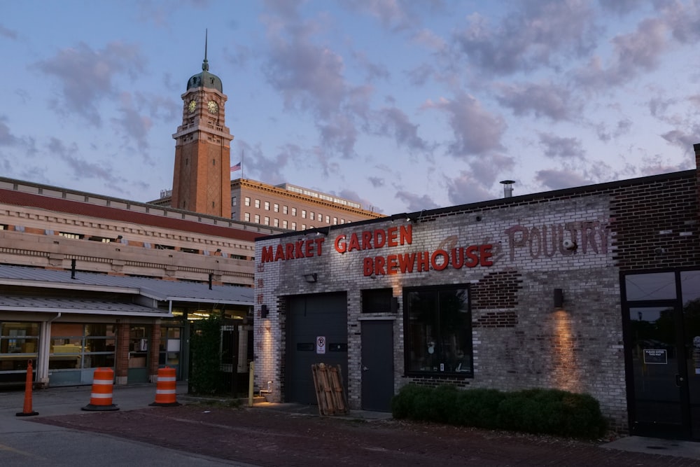 brown concrete building