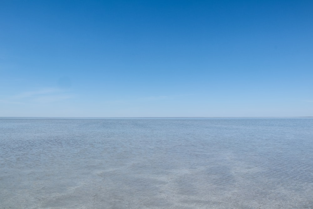 a view of the ocean from the beach