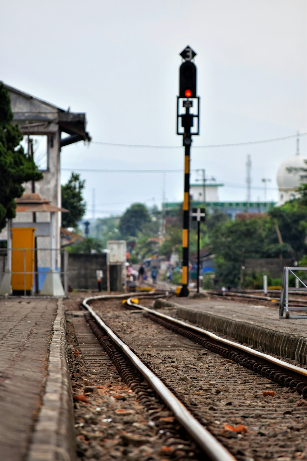 empty railway