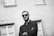 greyscale photography of man