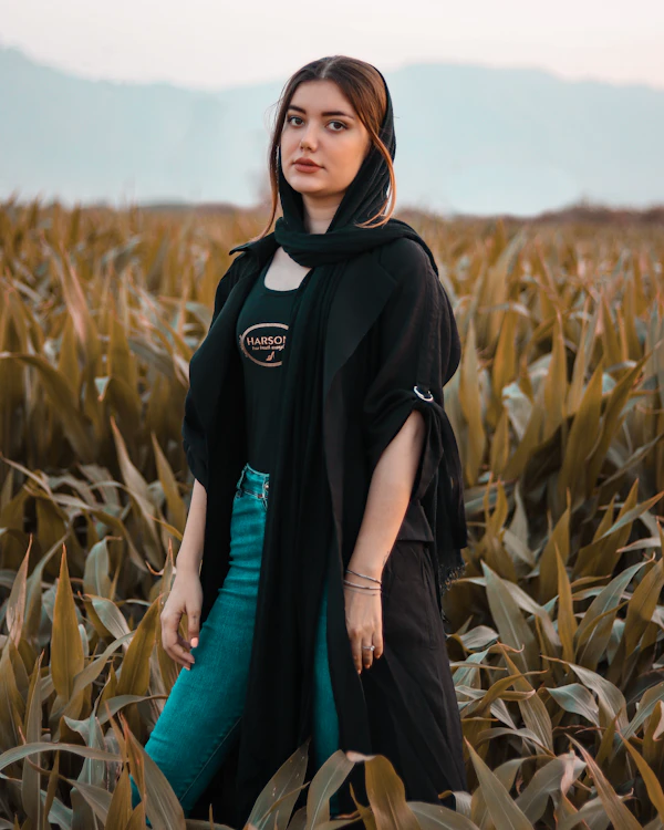 Farmer in field