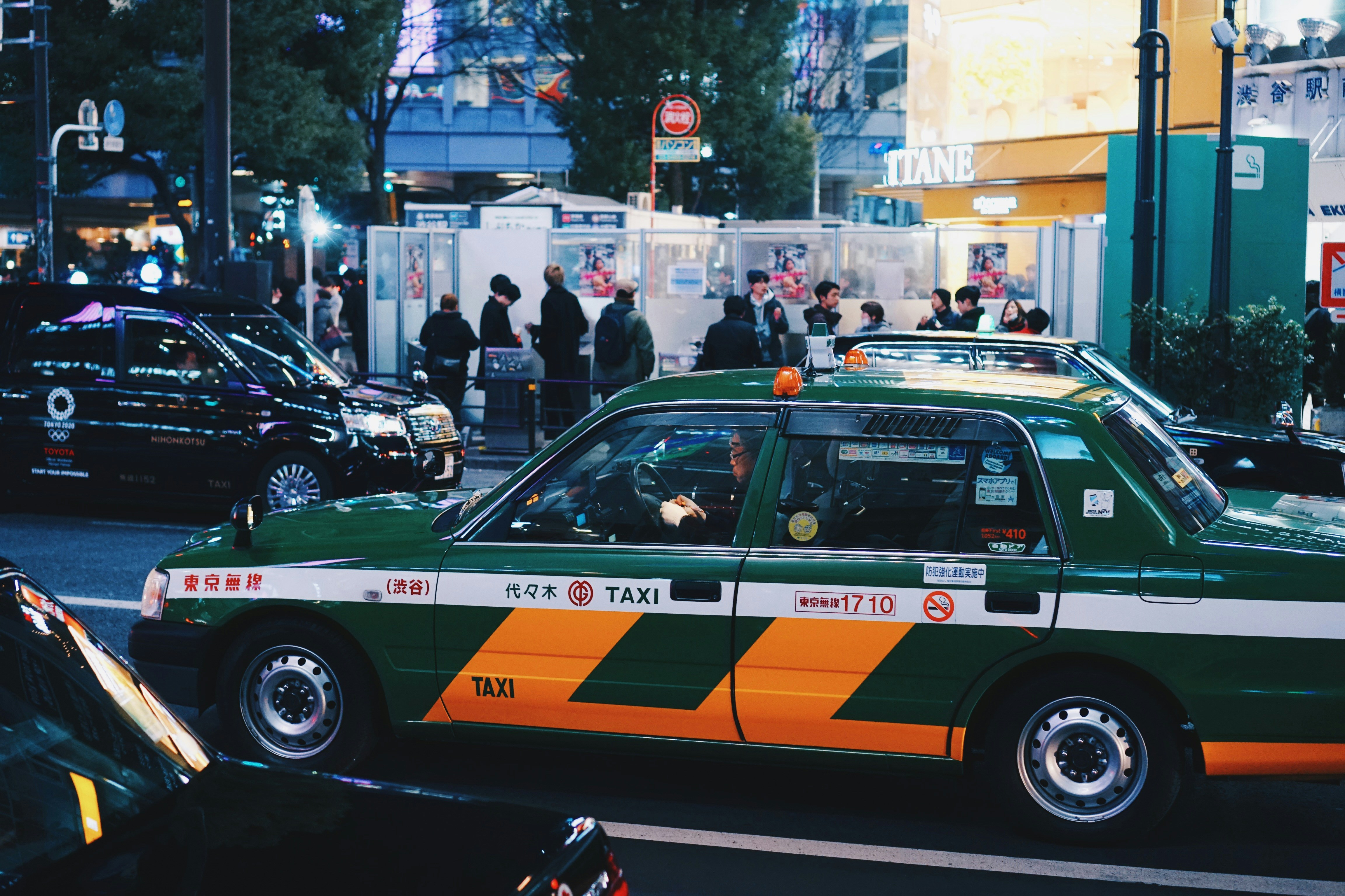 How do I request a Taxi from my current location?