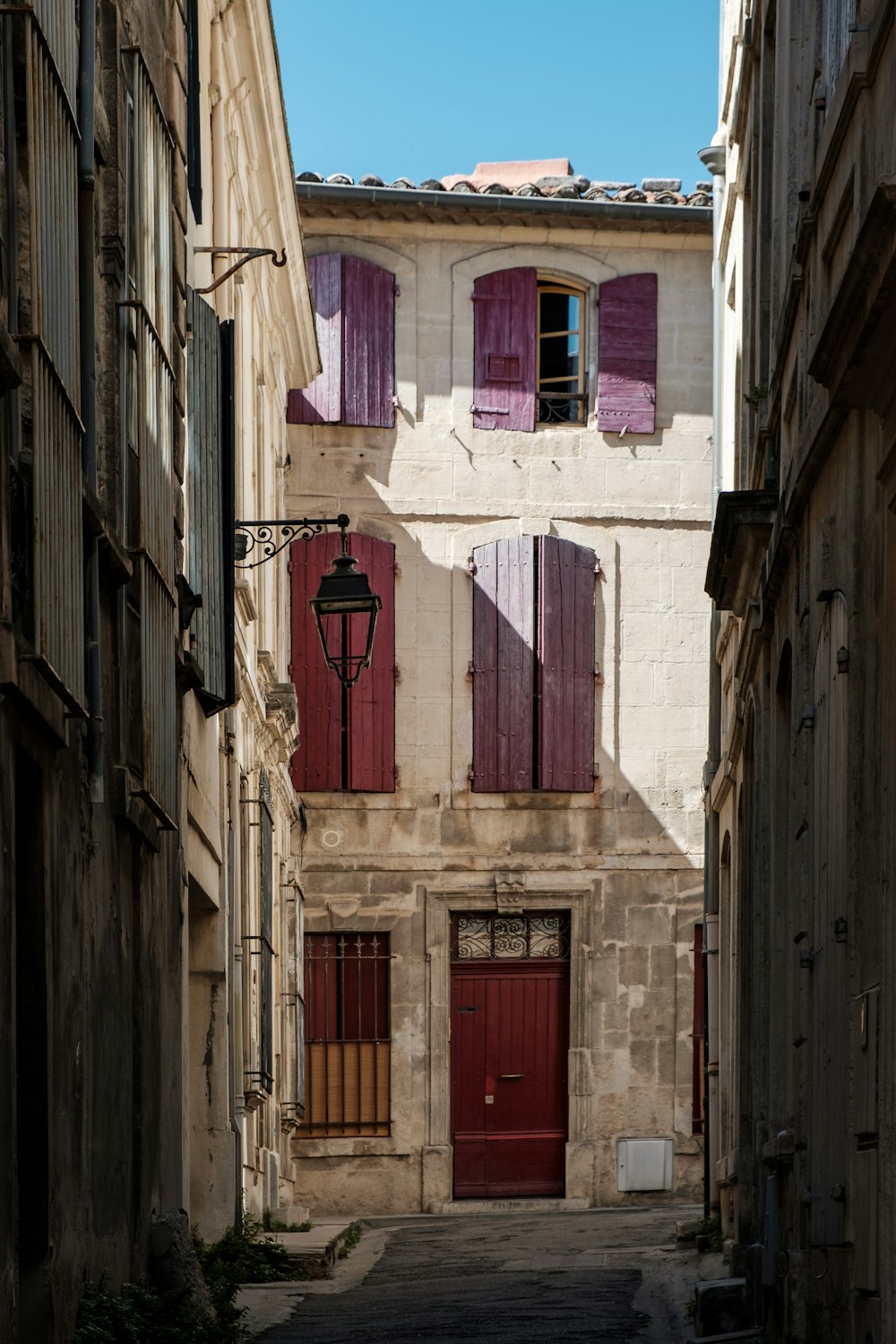 white and red concrete building at daytime