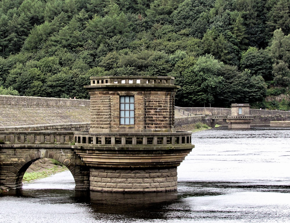 brown concrete bridge