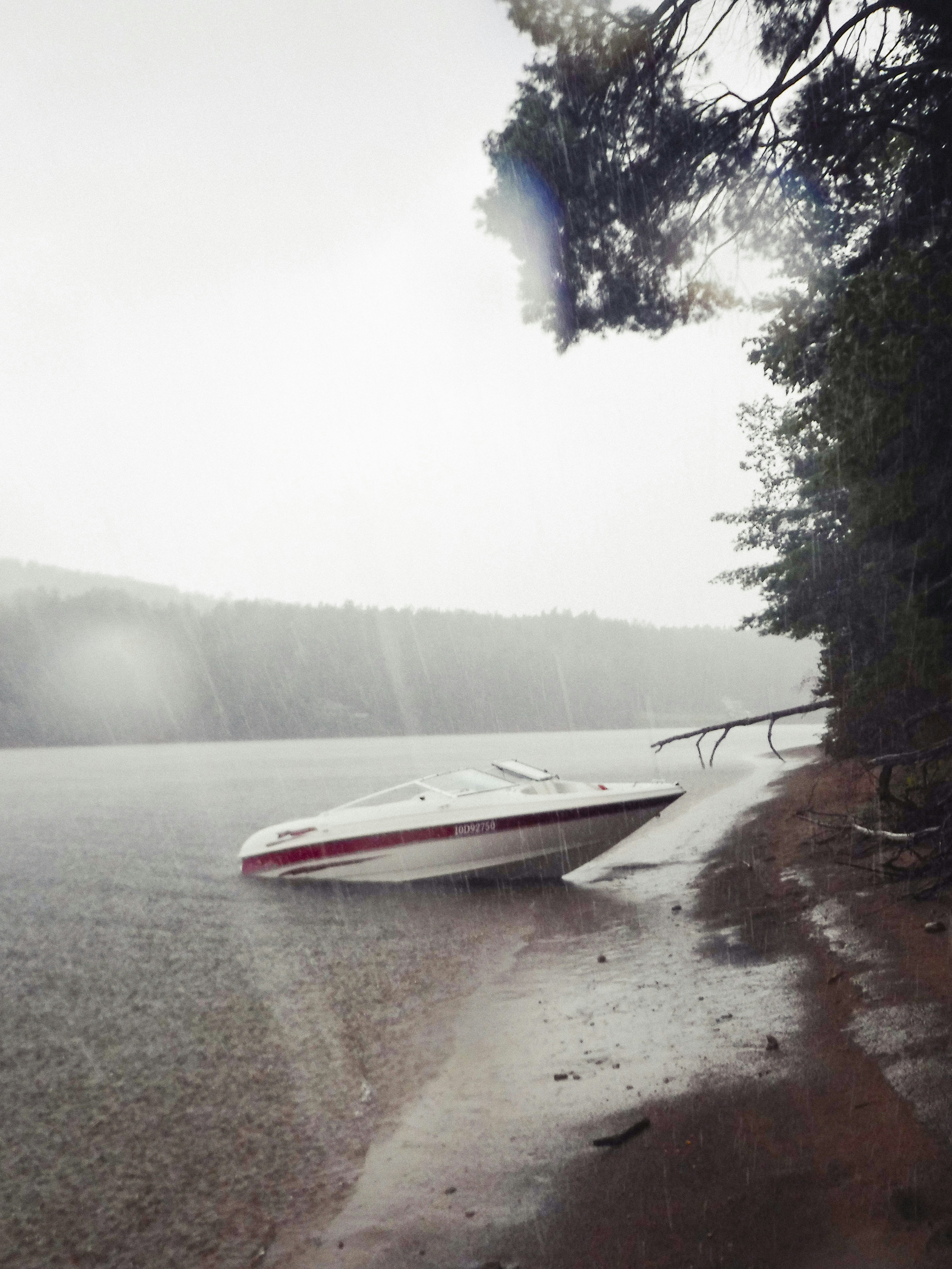 boat rain
