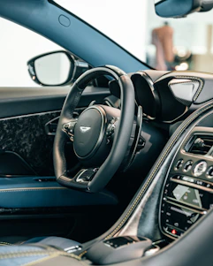 Aston Martin vehicle interior