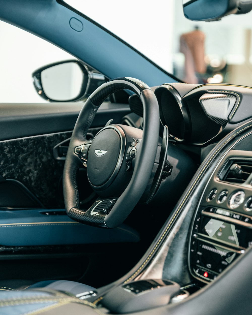 Aston Martin vehicle interior