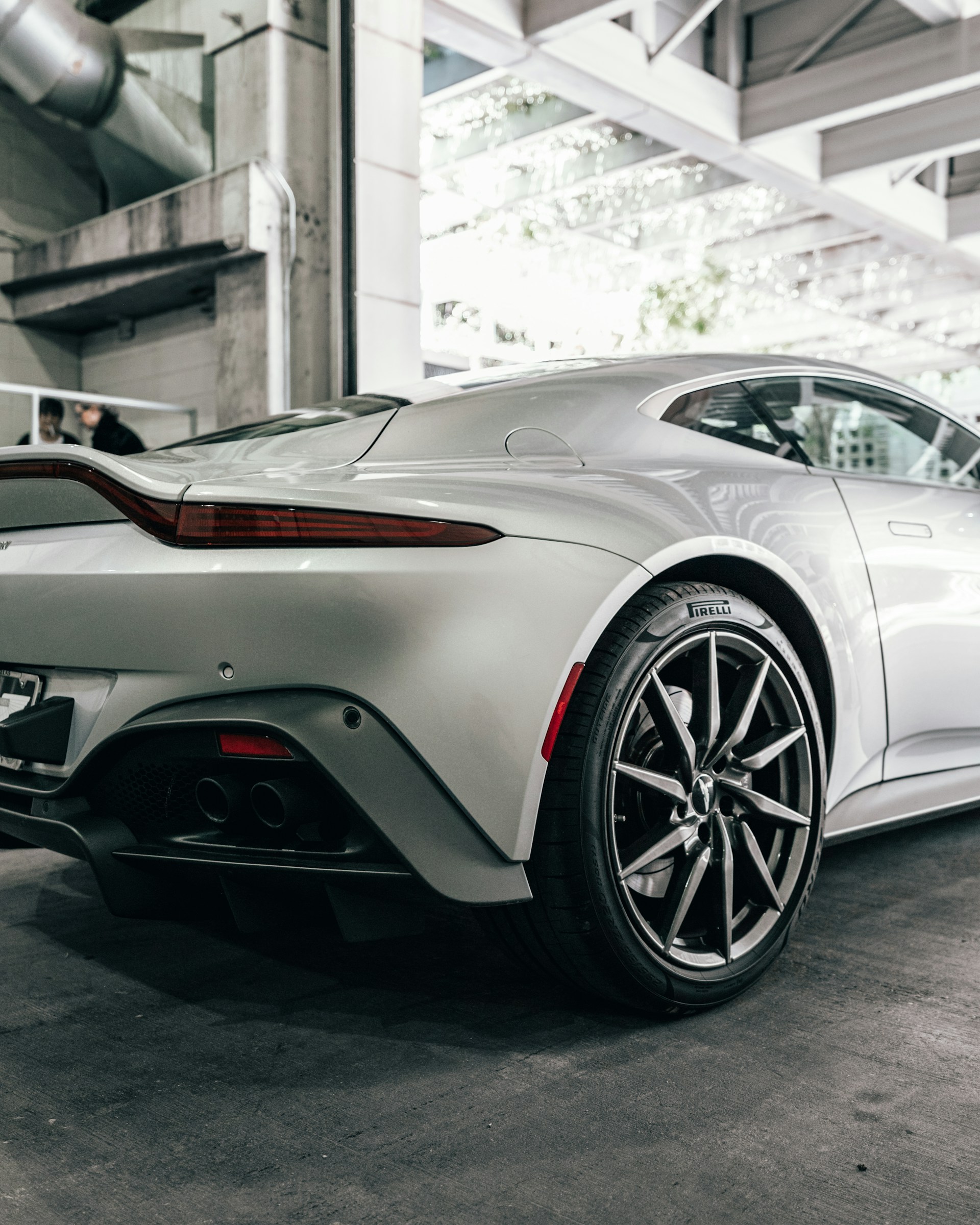 silver coupe