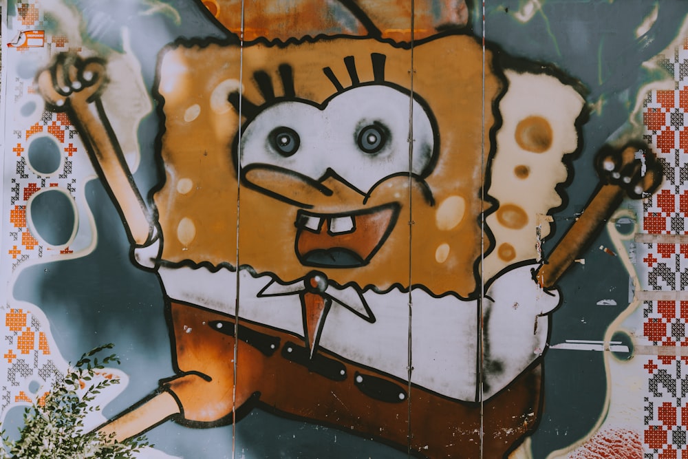Spongebob Schwammkopf Gemälde