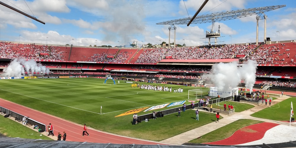 soccer field during daytime