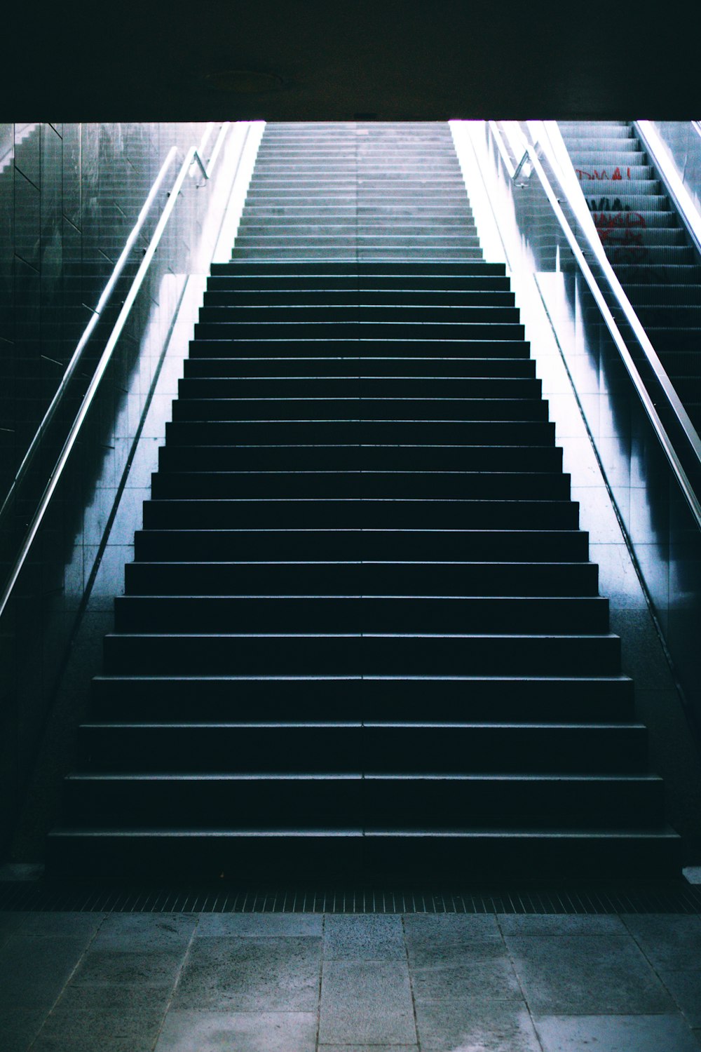empty stairs
