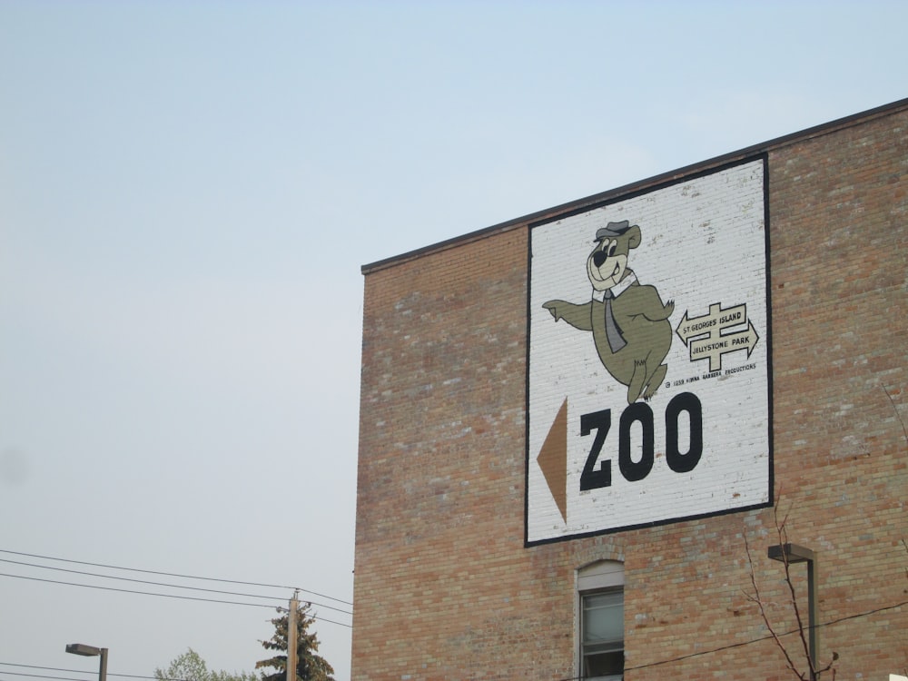 Zoo signage