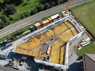 aerial photography of city