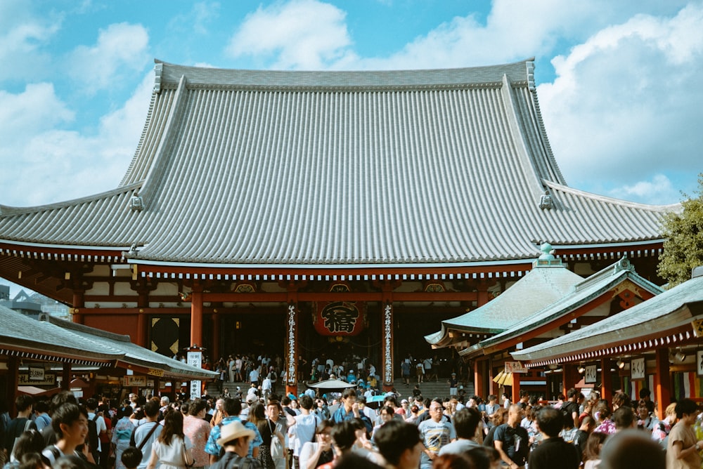 Japanese temple in Asakusa, Tokyo
